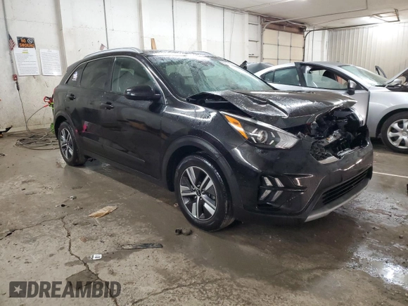 2021 Kia Niro LX with VIN KNDCB3LC8M5462670, listed as a Copart auction lot 84870624 with 49,953 mi miles and Non Repairable. Bid and sale history available at carsss.com. Image 4.