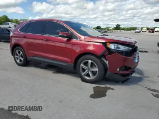 2019 Ford Edge SEL with VIN 2FMPK3J91KBC43725, listed as a Copart auction lot 56749525 with 62,858 mi miles and Salvage title. Bid and sale history available at DreamBid. Image 4.