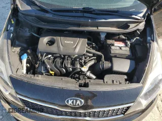 2017 Kia Rio EX with VIN KNADN4A3XH6086281, listed as a Copart auction lot 63582924 with 87,566 mi miles and Salvage Title. Bid and sale history available at carsss.com. Image 13.