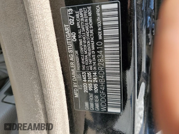 2013 Mercedes-Benz C 250 Sport z VIN WDDGF4HB4DR283410, wystawiony jako Copart lot #58934465 z przebiegiem 175 887 mil mil oraz Czysty tytuł • Clean title. Historia ofert i sprzedaży dostępna na DreamBid. Obrazek 12.