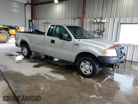 2007 Ford F-150 XL with VIN 1FTRF12217KB62728, listed as a Copart auction lot 63250975 with 225,124 mi miles and Salvage title. Bid and sale history available at DreamBid. Image 4.