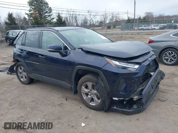 2023 Toyota RAV4 Hybrid XLE with VIN 2T3RWRFV8PW181044, listed as a IAAI auction lot 41629539 with 22,905 mi miles. Bid and sale history available at carsss.com. Image 1.