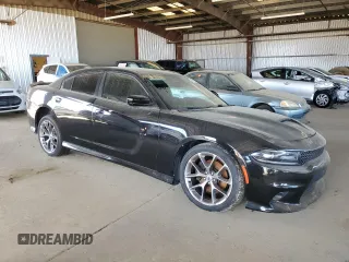 2020 Dodge Charger GT with VIN 2C3CDXHG4LH204722, listed as a Copart auction lot 47842515 with 124,913 mi miles and Salvage Title. Bid and sale history available at carsss.com. Image 4.