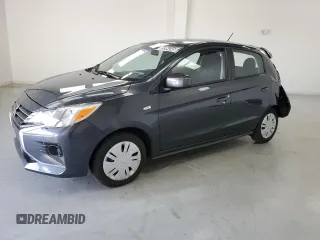 2024 Mitsubishi Mirage ES with VIN ML32AUHJ1RH011309, listed as a Copart auction lot 65384345 with Not provided miles and Salvage title. Bid and sale history available at DreamBid. Image 1.