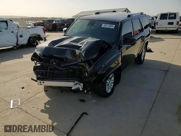 2021 Toyota 4Runner SR5 with VIN JTEEU5JR9M5236218, listed as a Copart auction lot 49112805 with 90,453 mi miles and Salvage title. Bid and sale history available at DreamBid. Image 15.