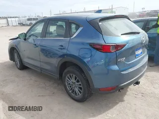 2018 Mazda CX-5 Sport with VIN JM3KFBBM8J0400741, listed as a IAAI auction lot 41860323 with 54,911 mi miles. Bid and sale history available at carsss.com. Image 3.