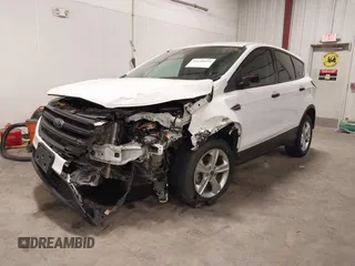2018 Ford Escape S with VIN 1FMCU0F75JUA04170, listed as a IAAI auction lot 41148155 with 182,547 mi miles. Bid and sale history available at carsss.com. Image 2.