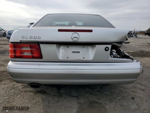 2000 Mercedes-Benz SL-Class with VIN WDBFA68F5YF189917, listed as a Copart auction lot 80144894 with 145,414 mi miles and Salvage Title. Bid and sale history available at carsss.com. Image 6.