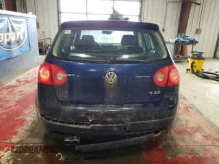 2007 Volkswagen Rabbit with VIN WVWAR71K77W176182, listed as a Copart auction lot 45230765 with 156,508 mi miles and Salvage Title. Bid and sale history available at carsss.com. Image 6.