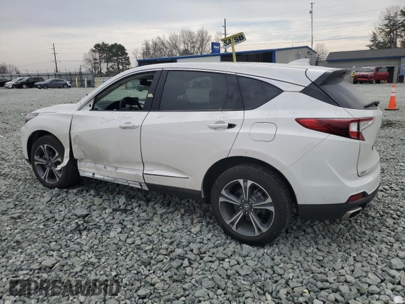2024 Acura RDX w/Advance Package with VIN 5J8TC2H77RL005503, listed as a Copart auction lot 47077725 with 8,014 mi miles and Salvage Title. Bid and sale history available at carsss.com. Image 2.