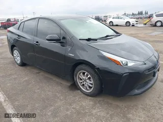 2022 Toyota Prius L Eco with VIN JTDKAMFU8N3188361, listed as a IAAI auction lot 41726369 with 48,517 mi miles. Bid and sale history available at carsss.com. Image 1.