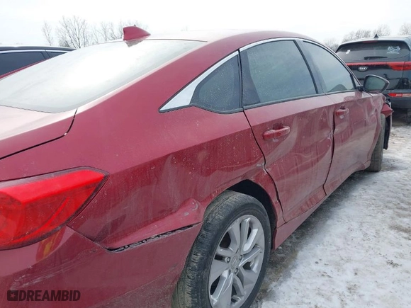 2018 Honda Accord Sedan LX 1.5T with VIN 1HGCV1F10JA173129, listed as a IAAI auction lot 41553818 with 83,655 mi miles. Bid and sale history available at carsss.com. Image 6.
