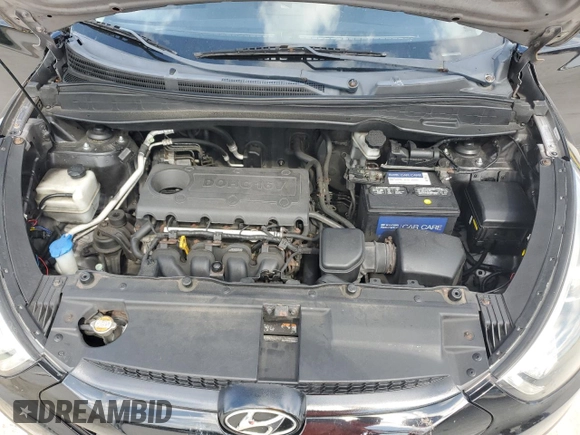 2010 Hyundai Tucson GLS with VIN KM8JU3AC2AU079129, listed as a Copart auction lot 54312875 with 116,659 mi miles and Salvage Title. Bid and sale history available at DreamBid. Image 12.