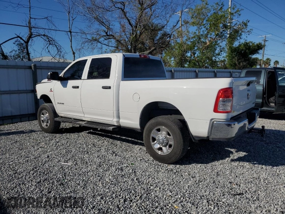 2022 Ram 2500 Tradesman with VIN 3C6UR5CL3NG176111, listed as a Copart auction lot 49666355 with 73,822 mi miles and Salvage Title. Bid and sale history available at carsss.com. Image 2.