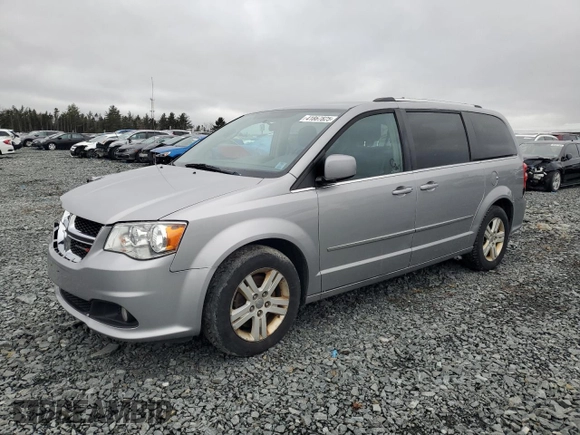 2017 Dodge Grand Caravan Crew Plus with VIN 2C4RDGDG9HR717770, listed as a Copart auction lot 41867825 with 344,420 mi miles and Salvage Title. Bid and sale history available at DreamBid. Image 1.