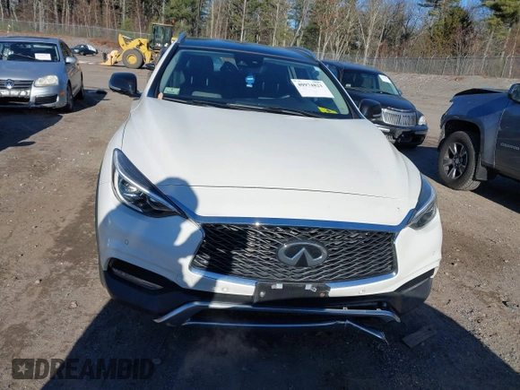 2018 Infiniti QX30 Luxury with VIN SJKCH5CR0JA056820, listed as a IAAI auction lot 40974821 with 71,902 mi miles and . Bid and sale history available at DreamBid. Image 12.
