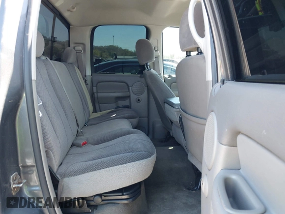 2004 Dodge 1500 SLT with VIN 1D7HU18D44J167584, listed as a IAAI auction lot 42006792 with 142,589 mi miles and . Bid and sale history available at DreamBid. Image 8.
