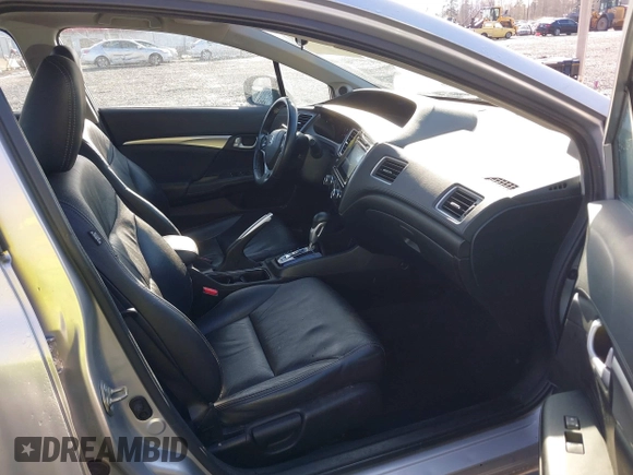 2015 Honda Civic Sedan EX-L with VIN 19XFB2F91FE205512, listed as a IAAI auction lot 41849708 with 122,947 mi miles. Bid and sale history available at carsss.com. Image 5.