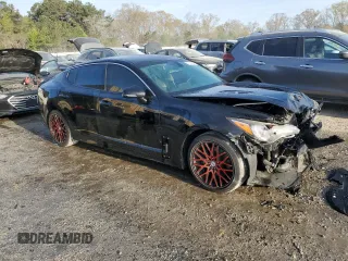 2018 Kia Stinger with VIN KNAE15LA7J6036770, listed as a Copart auction lot 50615925 with 93,615 mi miles and Clean Title. Bid and sale history available at carsss.com. Image 4.