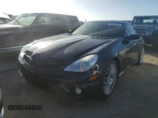2008 Mercedes-Benz SLK-Class 5.5L AMG with VIN WDBWK73F28F177170, listed as a Copart auction lot 78575284 with 37,525 mi miles and Non Repairable. Bid and sale history available at carsss.com. Image 1.