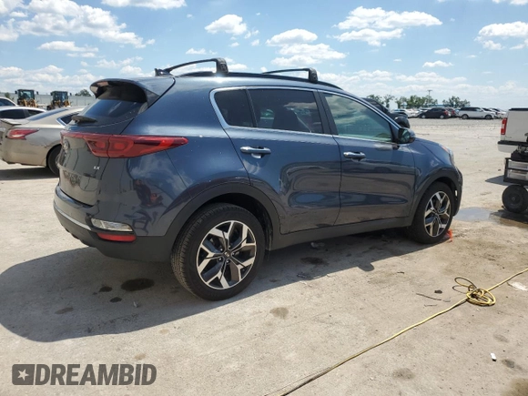 2022 Kia Sportage EX с VIN KNDPN3AC5N7978311, выставлен на аукционе Copart как лот 50744325 с пробегом 87 063 миль миль и Списание • Salvage title. История ставок и продаж доступна на DreamBid. Изображение 3.