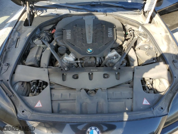 2012 BMW 6 Series 650i with VIN WBALX3C55CDV77876, listed as a Copart auction lot 44644405 with 95,621 mi miles and Clean Title. Bid and sale history available at carsss.com. Image 11.
