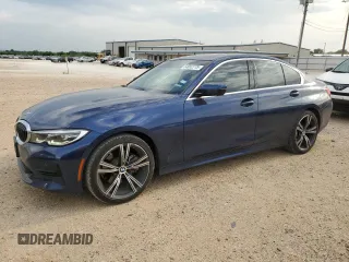 2020 BMW 3 Series 330i z VIN 3MW5R1J03L8B10080, wystawiony jako Copart lot #54052775 z przebiegiem 58 431 mil mil oraz Szkoda całkowita • Salvage title. Historia ofert i sprzedaży dostępna na DreamBid. Obrazek 1.