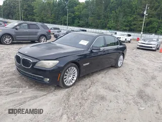 2010 BMW 7 Series 750Li with VIN WBAKB8C54ACY63650, listed as a IAAI auction lot 42756245 with 127,405 mi miles and . Bid and sale history available at DreamBid. Image 2.