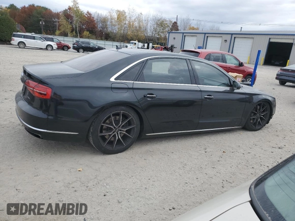 2015 Audi A8 3.0T с VIN WAU3GAFD0FN016121, выставлен на аукционе Copart как лот 78037934 с пробегом 142 838 миль миль и Чистый • Clean title. История ставок и продаж доступна на DreamBid. Изображение 3.