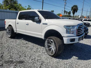 2017 Ford F-150 XL with VIN 1FTEW1CF1HFC81387, listed as a Copart auction lot 48669845 with 198,025 mi miles and Salvage title. Bid and sale history available at DreamBid. Image 4.