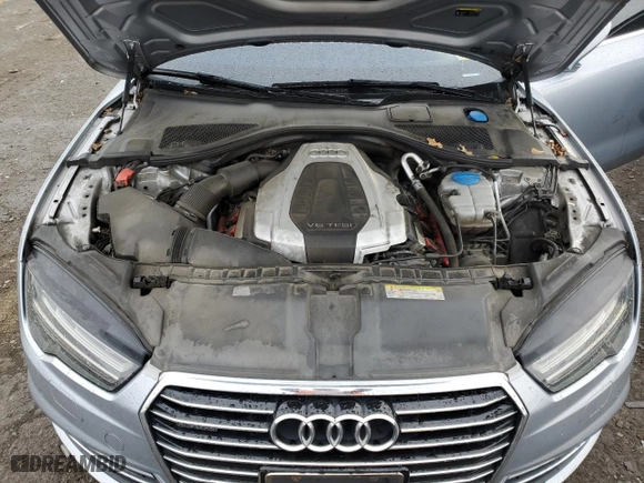 2017 Audi A7 Premium Plus with VIN WAUW2AFC0HN087521, listed as a Copart auction lot 44959793 with 134,423 mi miles. Bid and sale history available at carsss.com. Image 12.