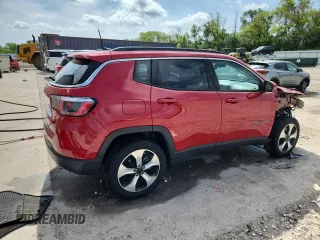 2018 Jeep Compass Latitude с VIN 3C4NJDBB9JT201621, выставлен на аукционе Copart как лот 61359445 с пробегом 110 360 миль миль и Чистый • Clean title. История ставок и продаж доступна на DreamBid. Изображение 3.
