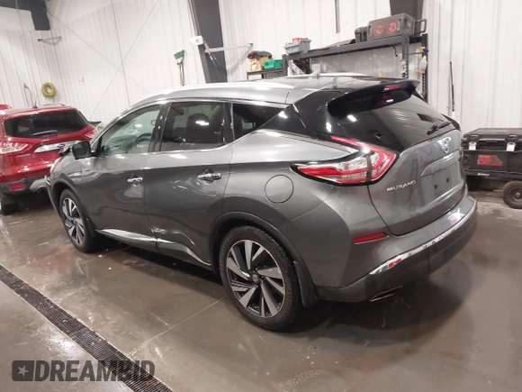 2015 Nissan Murano SL with VIN 5N1AZ2MH7FN253667, listed as a IAAI auction lot 41862164 with 159,993 mi miles and . Bid and sale history available at DreamBid. Image 3.