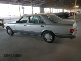1991 Mercedes-Benz 420 Series 420SEL with VIN WDBCA35E4MA606626, listed as a Copart auction lot 83870934 with 64,059 mi miles and Clean Title. Bid and sale history available at carsss.com. Image 2.
