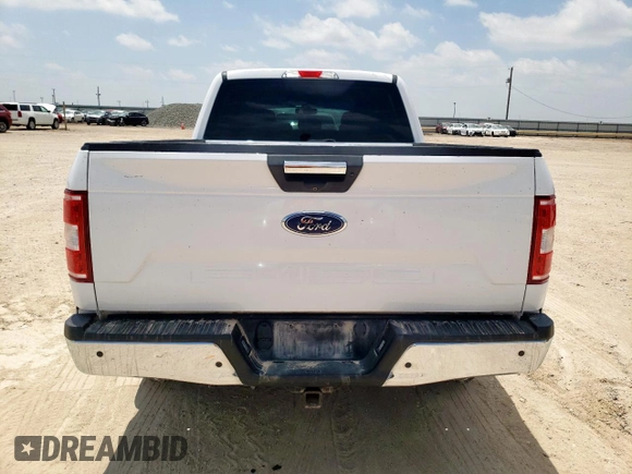 2019 Ford F-150 XL with VIN 1FTFW1E54KKD29729, listed as a Copart auction lot 58382615 with 190,550 mi miles and Clean title. Bid and sale history available at DreamBid. Image 6.