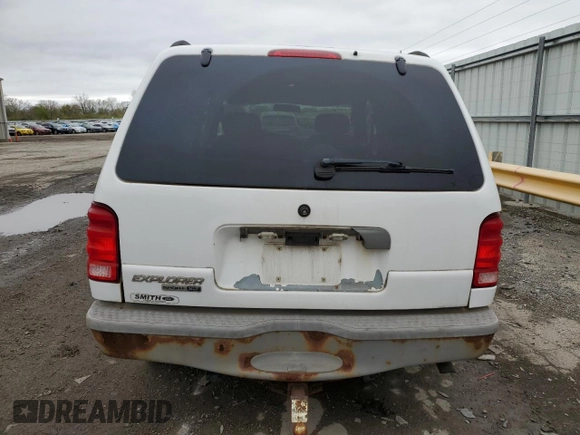 2003 Ford Explorer Sport XLS with VIN 1FMYU60E63UA24544, listed as a Copart auction lot 53888765 with 263,249 mi miles and Salvage title. Bid and sale history available at DreamBid. Image 6.