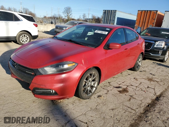 2013 Dodge Dart Rallye with VIN 1C3CDFBA7DD344339, listed as a Copart auction lot 42116075 with 137,482 mi miles and Clean Title. Bid and sale history available at carsss.com. Image 1.