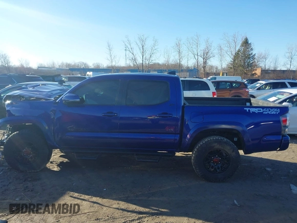 2023 Toyota Tacoma 4WD SR with VIN 3TMCZ5AN9PM559919, listed as a IAAI auction lot 41855044 with 46,153 mi miles. Bid and sale history available at carsss.com. Image 15.