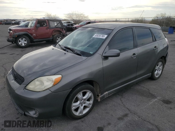 2008 Toyota Matrix STD with VIN 2T1KR30E28C706853, listed as a Copart auction lot 50926795 with 209,598 mi miles and Salvage Title. Bid and sale history available at DreamBid. Image 1.