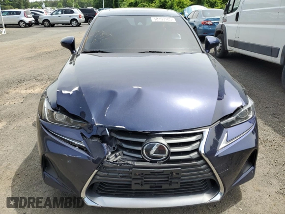 2017 Lexus IS 300 with VIN JTHCM1D21H5015347, listed as a Copart auction lot 58193185 with 96,264 mi miles and Clean title. Bid and sale history available at DreamBid. Image 5.