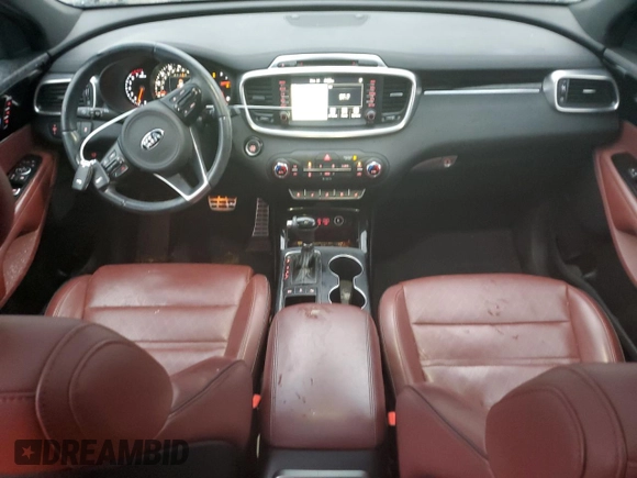 2016 Kia Sorento SXL z VIN 5XYPKDA19GG012725, wystawiony jako Copart lot #80313254 z przebiegiem 86 852 mil mil oraz Szkoda całkowita • Salvage title. Historia ofert i sprzedaży dostępna na DreamBid. Obrazek 8.