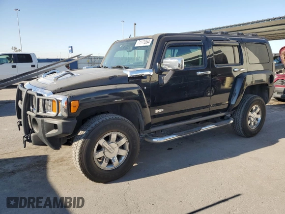 2007 Hummer H3 SUV with VIN 5GTDN13E178165527, listed as a Copart auction lot 71111064 with 108,951 mi miles and Clean Title. Bid and sale history available at DreamBid. Image 1.