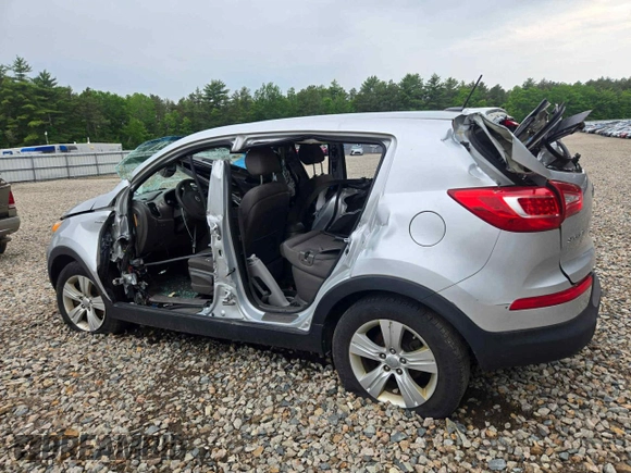 2013 Kia Sportage LX with VIN KNDPBCA29D7398719, listed as a Copart auction lot 50501845 with 130,094 mi miles and Non repairable. Bid and sale history available at DreamBid. Image 2.