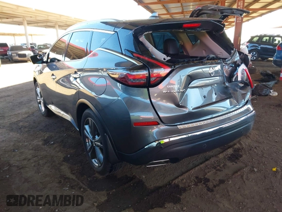 2019 Nissan Murano S with VIN 5N1AZ2MS9KN108121, listed as a IAAI auction lot 41880645 with 65,315 mi miles. Bid and sale history available at carsss.com. Image 3.