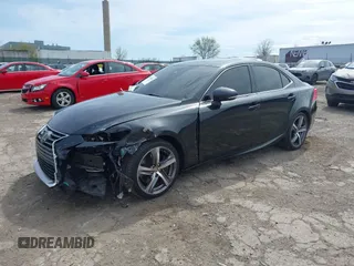 2018 Lexus IS 300 with VIN JTHC81D24J5032802, listed as a IAAI auction lot 41918847 with 69,953 mi miles and . Bid and sale history available at DreamBid. Image 2.