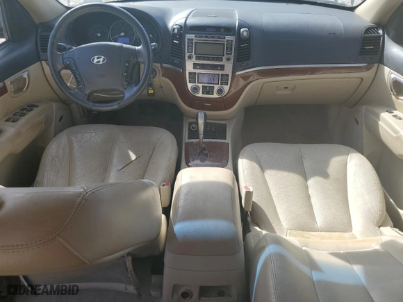 2009 Hyundai Santa Fe SE with VIN 5NMSH13E69H301612, listed as a Copart auction lot 49039005 with 214,882 mi miles and Salvage Title. Bid and sale history available at carsss.com. Image 8.