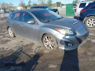 2010 Mazda 3 with VIN JM1BL1H31A1311002, listed as a IAAI auction lot 41938532 with 126,991 mi miles. Bid and sale history available at carsss.com. Image 1.