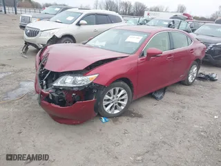 2014 Lexus ES 300h Hybrid with VIN JTHBW1GG3E2063703, listed as a IAAI auction lot 41187086 with 79,178 mi miles. Bid and sale history available at carsss.com. Image 20.