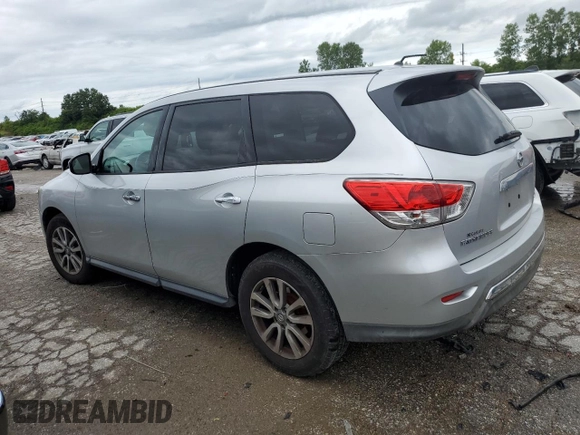2013 Nissan Pathfinder SL with VIN 5N1AR2MMXDC648142, listed as a Copart auction lot 61942724 with 131,572 mi miles and Salvage title. Bid and sale history available at DreamBid. Image 2.