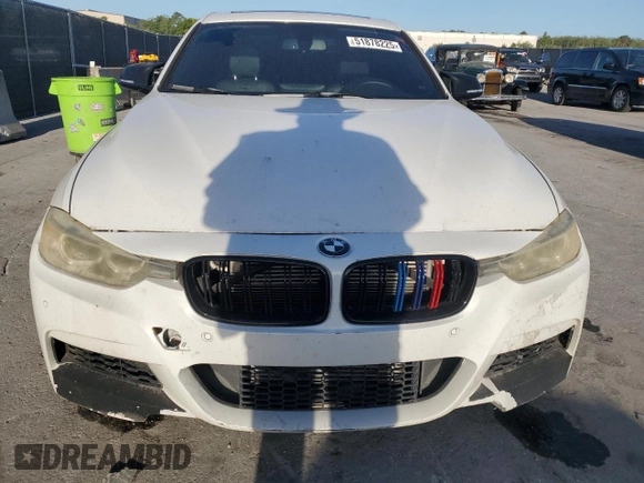 2013 BMW 3 Series 335i with VIN WBA3A9C52DF475171, listed as a Copart auction lot 51878225 with 186,381 mi miles and Clean Title. Bid and sale history available at carsss.com. Image 5.